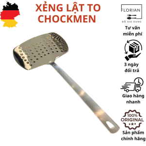 Xẻng đảo lật size to Chockmen vá lật inox vá chiên có lỗ xẻng chiên xẻng lật cá vá rán inox