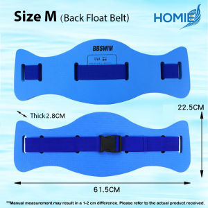 HOMIE Kids Swimming Aids/EVA Foam- Back Floating Board or Belt/Zipper Backs Float/A-Shape Swim Stick