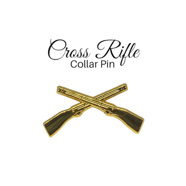 Cross-Rifle Collar Pin CAT COCC ROTC | Lazada PH