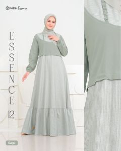 ESSENCE 12 GAMIS BY KEKE TERBARU DRESS DAILY KASUAL PREMIUM KULIAH KEKINIAN TERMURAHHH