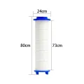 [SG Seller]Bathroom High Pressure Showerhead with Filter Bathroom Shower Head Water Saving One-Key Stop High Pressure Showerheads. 