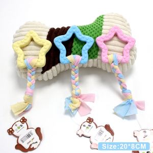 Pet Toys Dog Toys Clean Teeth Puppy Cats Chew Toys For Dogs Resistant To Bite Bone Molar Thorn