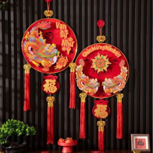 Rồng Treo Cửa Chữ VIỆT Decor 3D Chiêu Tài Hút Lộc