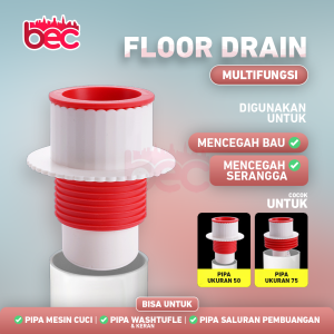 [BEC] Floor Drain Multifungsi Pencegah Serangga / Katup Trap Otomatis / Penutup Saluran Air Floor Drain / Floor Drain Saluran Pembuangan Kamar Mandi