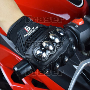 [Ghost Racing] Găng Tay Xe Máy Thiết Bị Lái Xe Hỗ Trợ Màn Hình Cảm Ứng Găng Tay Đi Xe Máy Bằng Thép Không Gỉ Armour Đường Đua Xe Máy Thể Thao