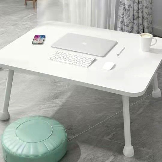 foldable laptop table small table 床上桌子可折叠笔记本电脑桌懒人宿舍床上书桌卧室寝室吃饭小桌子 | Lazada