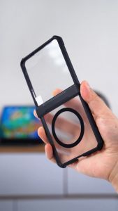 For Samsung Galaxy Z Flip 8 Flip8 Casing XUNDD Magnetic Shockproof Protective Transparent Phone Case