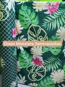 2 INCHES FOAM COVER WITH LONG/C SHAPED ZIPPER - SEMICOTTON (AFFORDABLE)
