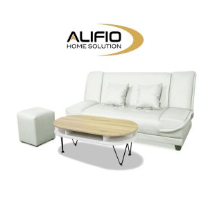 Sofa bed Lipat/Type Elizhabet/Minimalis/sintetis leather Multifungsi