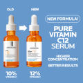 La Roche Posay Pure Vitamin C12 New Formula - Serum Normal / Sensitif / Kerutan. 