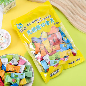 无糖清口含片清凉糖压片硬糖果味清新口气喜糖散装小零食批发糖果
