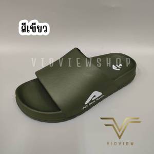 VIDVIEW !!ลดสนั่น!! รองเท้าแตะ ชาย แบบสวม Adda 58Z01 ไซส์ 40-43 เนื้อยาง แบบเรียบง่าย รองเท้าแฟชั่น รองเท้าแตะชาย