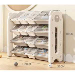 Duo Kiki Organizer With Cover | Rak Penyimpanan Multifungsi