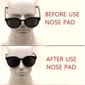 Nose pad Kacamata Tempel Silicone Penyangga Kacamata Anti Jatuh Melorot Bantalan Hidung Kacamata 1 Pasang. 