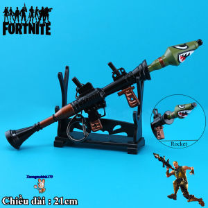 Mô hình Fortnite Rocket launcher súng hỏa tiễn 21cm
