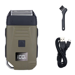 LCD Digital Display Reciprocating Electric Razor Hair Trimmer Portable Mens Multi-function  USB Rechargeable Shaver