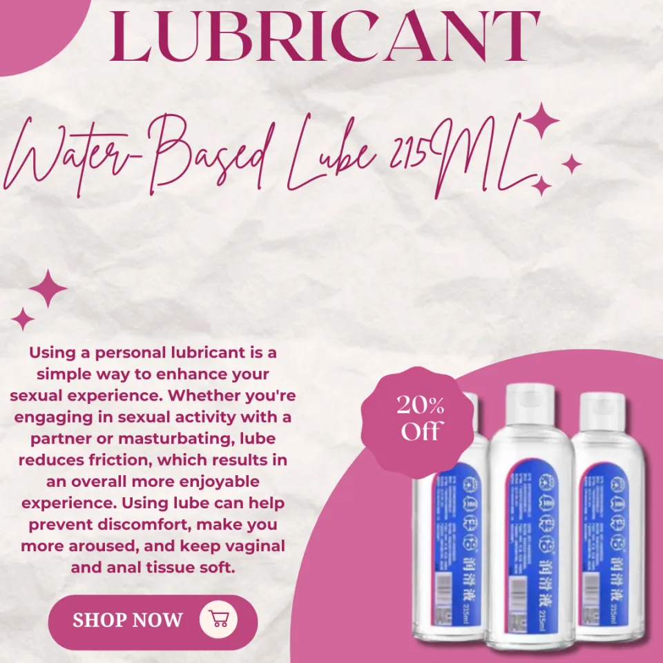 Japanese Water-Based Lube Sex Lubricant For Men and Women 215ML