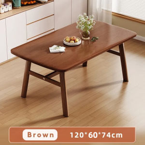Wooden Study Desk Home Bedroom Office Table 120/140CM Simple Writing Desktop Laptop Table