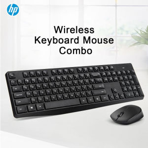 HP CS10 Wireless Keyboard Mouse Combo Gaming Office Mice & Keyboard Set Black Color
