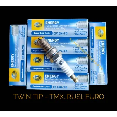 Hella Twin Electrode Spark Plug •Hella Sparkplug