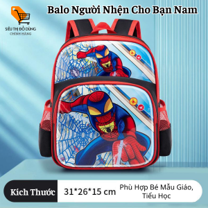 Balo Siêu Nhân Nhện Cho Bé Từ 3 Đến 9 Tuổi Chất Liệu Cao Cấp Bền Đẹp Thiết Kế Đơn Giản Tinh Tế