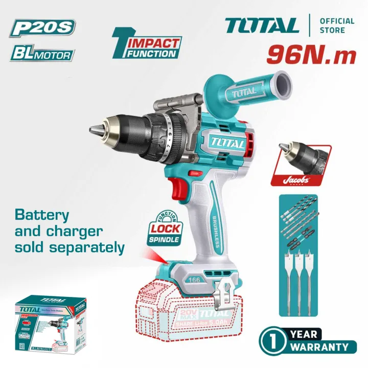 TOTAL%20Tools%20Cordless%20Impact%20Drill%20+%20Battery%20+%20Charger%20(20V%20/%2096Nm%20/%2013mm%20/%20Brushless)%20TIDLI209685%20/%20TIDLI209686%20-%20Image%202