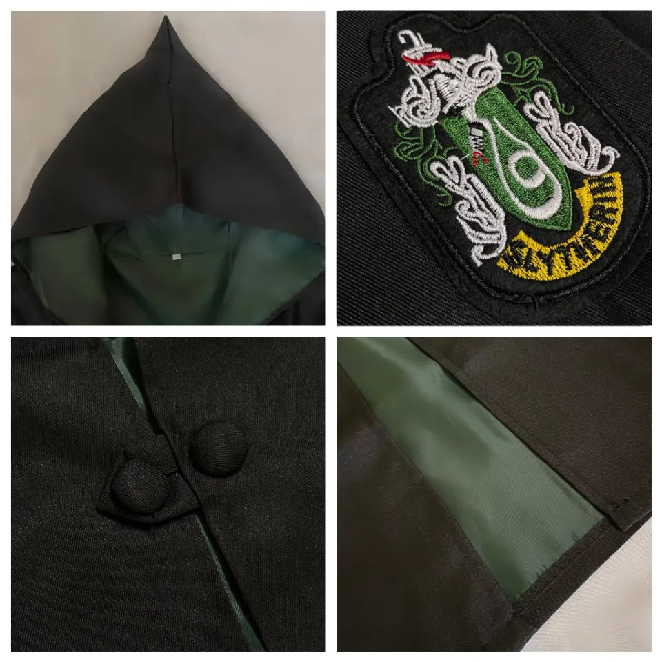 Áo choàng Harry Potter kèm cà vạt, sơ mi và váy - Trang phục Phù thuỷ hoá  trang Harry Potter - Áo sơ mi nữ | ThờiTrangNữ.vn