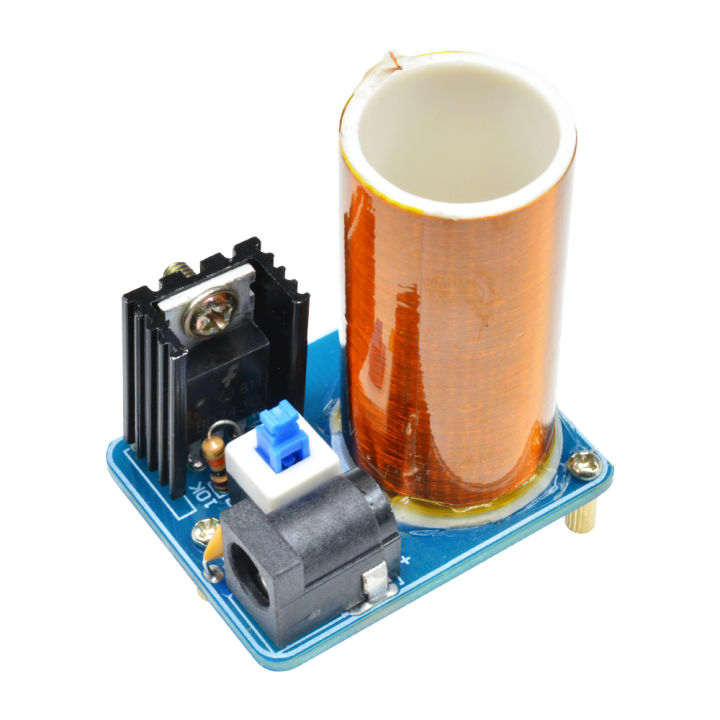 DIYMORE BD243 Mini Tesla Coil Kit Magic Props DIY Parts Empty Lights ...