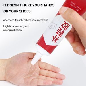 【READY STOCK】🔥Local Seller🔥【Just one drop】Shoe glue adhesive sneakers Waterproof/ quick dry/super strong /No harm to hands or shoes/High Temperature Resistant shoe glue 60ml