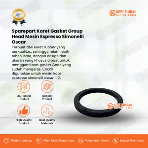 Karet Gasket Group Head PortaFilter Mesin Kopi Espreso Simonelli Oscar II 2 Original Sparepart Espresso Machine Coffee Maker
