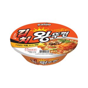 [Original] 김치왕뚜껑 Paldo Kimchi Jumbo Noodle Bowl (บะหมี่กึ่งสำเร็จรูปแบบถ้วยจัมโบ้ รสกิมจิ) 110g