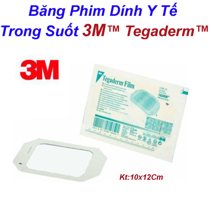 Băng Phim Dính Y Tế Trong Suốt 3M™ Tegaderm™, 1626W, 10cm x 12cm ...