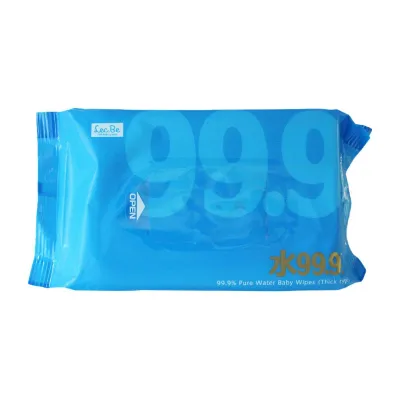 LEC 99.9-Percent Pure Water Baby Wipes (Thick Type) 54 Sheet