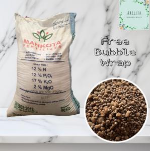 Pupuk NPK 12.12.17.2 merk Mahkota repack 1Kg