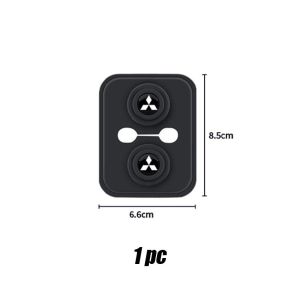 Car Door Lock Cover Anti-Rust & Shock Absorbing Car Door Cushion Pads PVC Auto Door Lock Protectors Waterproof Noise Reduction for Mitsubishi