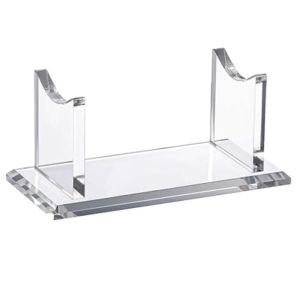 TINGTIAN Clear Pen Display Stand Multifunctional Acrylic Paintbrush Drying Rack Eyebrow Pen Stand Stable Makeup Brush Rack Ballpoint Pen