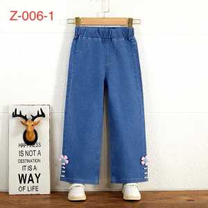 CELANA JEANS KULOT IMPORT ANAK PEREMPUAN USIA 1-10 TAHUN FASHION IMPORT ANAK