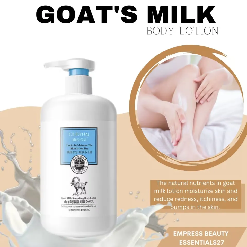 Goat Milk Whitening body lotion original Just 3 Days moisturizing