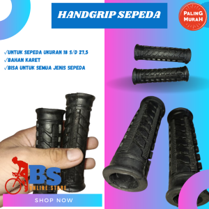 Handgrip Sepeda Pacific D303-1 Karet Anti Slip handgrip sepeda bmx mini mtb gunung lipat anak – Pegangan Stang Sepeda MTB Lipat Balap dan Gunung Nyaman & Tahan Lama
