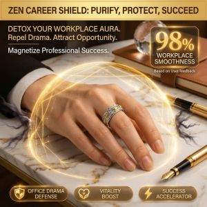 Seven Ring Ancient Handmade Seven Grain Rice Fortune Guardian Ring Wealth Gathering/Jewelry For Women Traditional/Good Luck Malaysia Singapore Philippines Gift