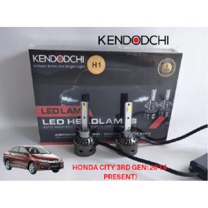 🔥READY STOCK🔥KENDODCHI 2Pcs H1 LED Car Headlight FOR HONDA CITY 3RD GEN(2014-PRESENT) product by Malaysia