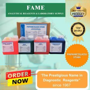 Papanicolaou stain SET for diagnostic use FAME ANALYTICAL REAGENTS AND LABORATORY REAGENTS AND SUPPLY