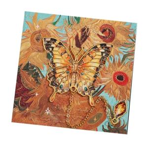 ที่คั่นหนังสือรูปผีเสื้อแกะสลักพร้อมจี้ผีเสื้อโลหะสำหรับคนรักเข็มกลัดอุปกรณ์อ่านหนังสือสำหรับผู้ใหญ่