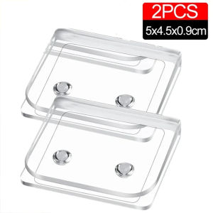 2/4 chiếc tự dính kẹp treo rèm phòng tắm nhà tắm trong suốt mà không cần đục lỗ kẹp cố định rèm trong nhà vòi hoa sen chống văng phụ kiện rèm cửa