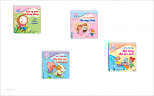 Combo 4c - Rèn luyện thói quen tốt - Giữ vệ sinh nơi công cộng+Trung thực+xếp hàng chờ đến lượt+tập thể dục mỗi