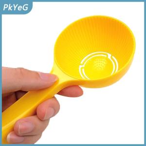 PkYeG Nhựa hình thìa thìa gạo không dính DIY gạo Scoop khuôn gạo bóng muỗng nửa vòng gạo Cháo muỗng phụ kiện nhà bếp