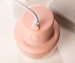 Mini Chopper Wireless Elektrik Harga Termurah Blender Portabel Elektrik Tanpa Kabel Mini Chopper 250ML Alat Penggiling Pencincang Bumbu Dapur Elektrik Tanpa Kabel