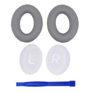 Vải lưới Earpads bọt biển Đệm tai nghe thay thế đệm earmuffs cho qc45 qcse mới thoải mái yên tĩnh Tai nghe không dây (1 cặp)