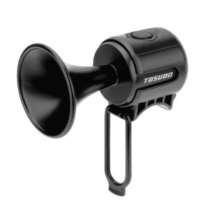 Bicycle Electric Horn by 120dB Sound IPX4 Waterproof Tool-Free Assembly Long Battery Life for Outdoor Safe Commuting & Riding