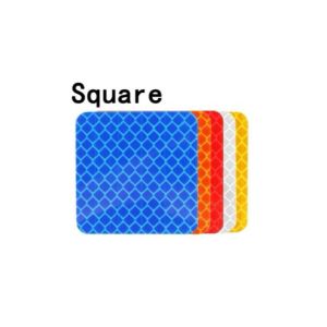 1PCS Warning Safety Reflective Sticker Car Motorcycle Helmet Bike Truck Night Visibility Adhesive Stickers Waterproof